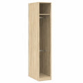 Armoire, en chêne, avec rangement, avec étagères, 30 x 50 x 200 cm, pour la chambre