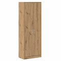 Armoire, avec rangement, avec portes, en chêne, 55 x 25 x 189 cm, pour la chambre