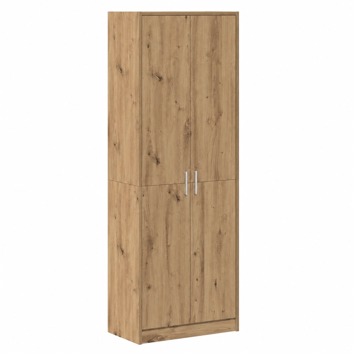 Armoire, avec rangement, avec portes, en chêne, 55 x 25 x 189 cm, pour la chambre