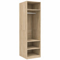 Armoire, avec rangement, en chêne, 50 x 50 x 200 cm, pour la chambre