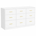 Armoire, avec tiroirs, coloris blanc, 40 x 160,2 x 78 cm, pour la chambre