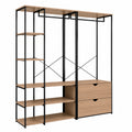 Armoire, modulable, avec tiroirs, avec étagères, pour la chambre